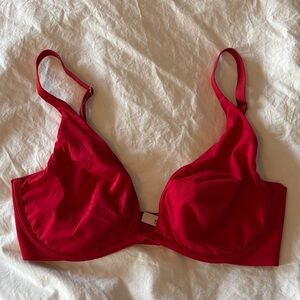 Red Underwire Bra